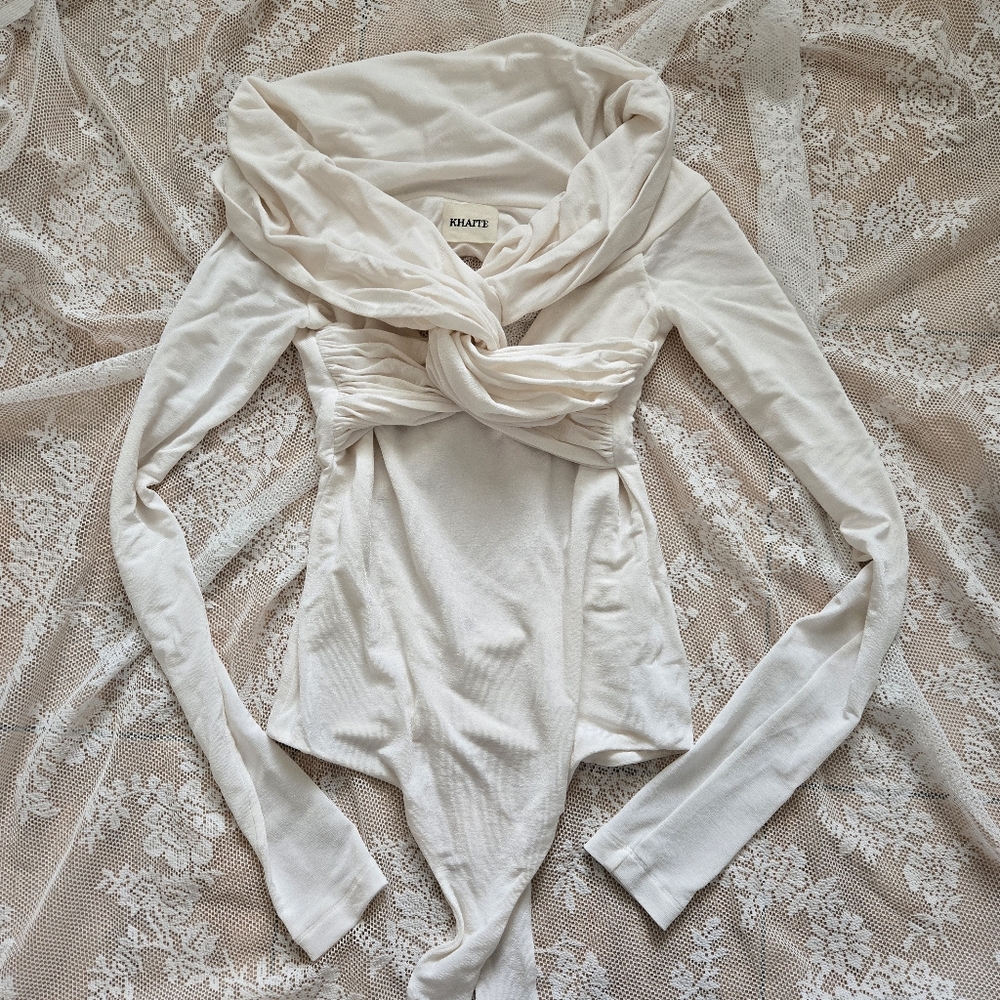 Khaite Off The Shoulder Bodysuit - Picture 10 of 10